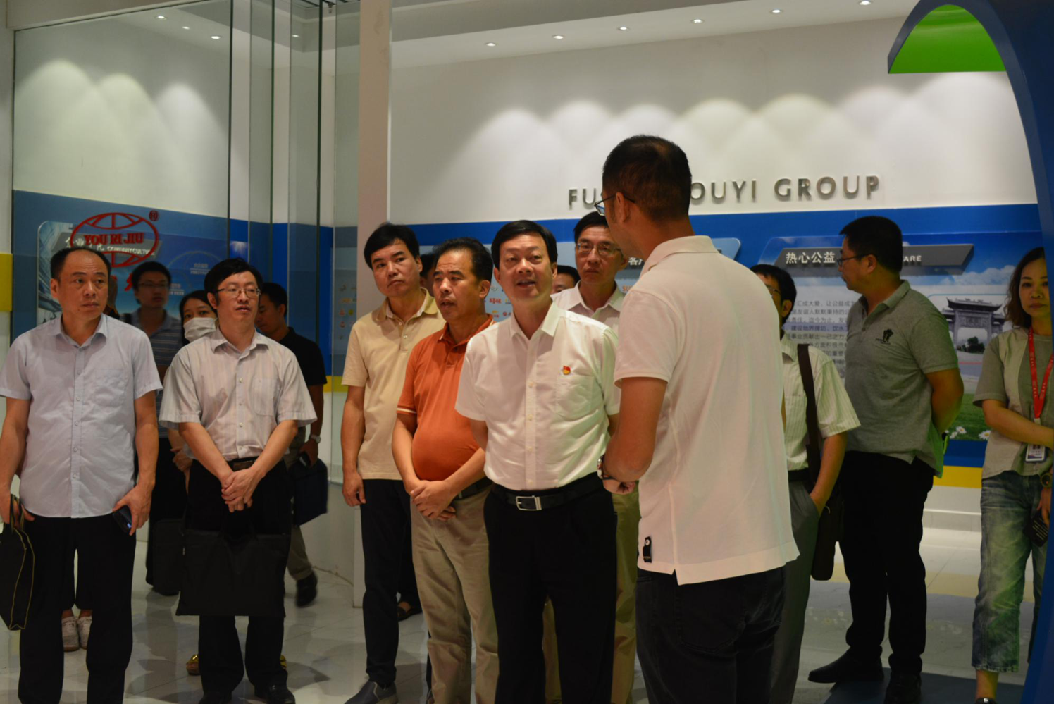 福建省工信厅领导一行莅临佰富彩集团调研