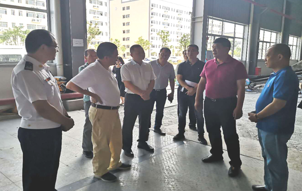 福清市常务副市长一行领导 莅临佰富彩新材料科技工业园调研指导